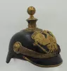 Prussian / Hannoverian 10th Field Artillery Officer Aspirant Pickelhaube Visuel 2